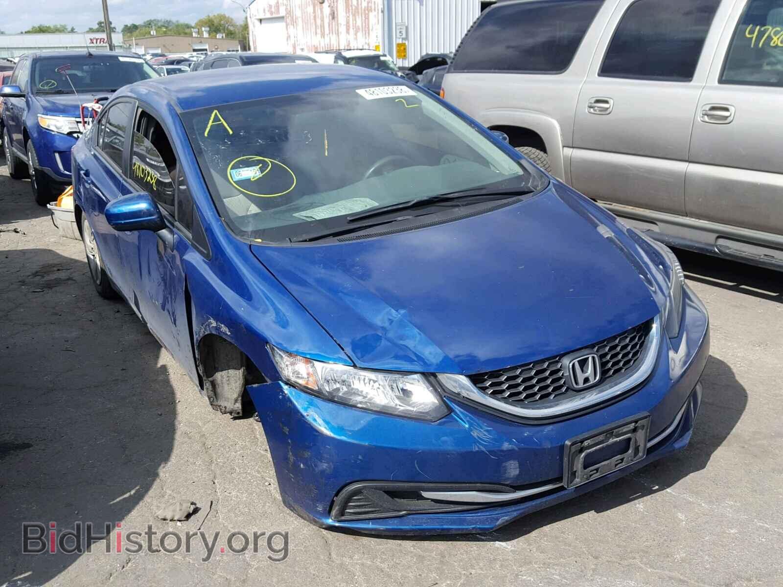 Фотография 19XFB2F56EE028984 - HONDA CIVIC LX 2014
