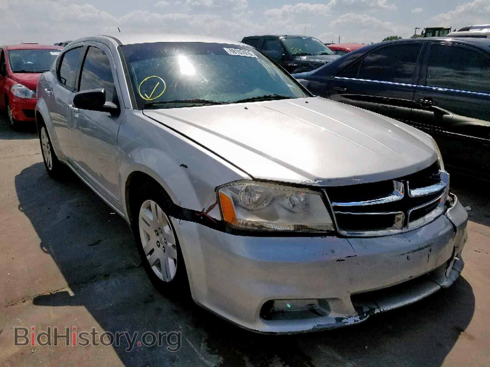 Photo 1C3CDZAB6CN322384 - DODGE AVENGER 2012
