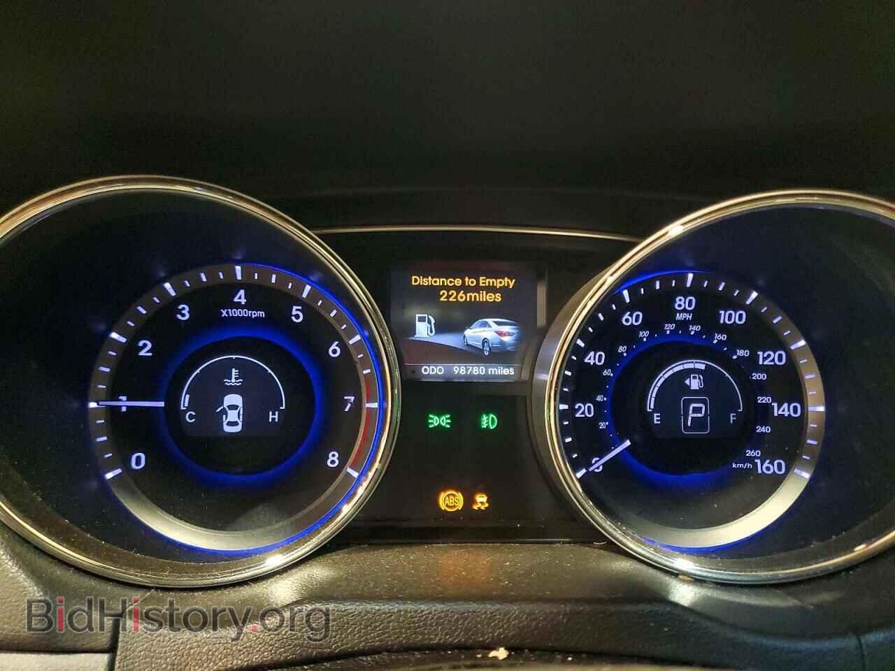 2014 HYUNDAI SONATA - VIN: 5NPEC4AC3EH882613 - Фото 9