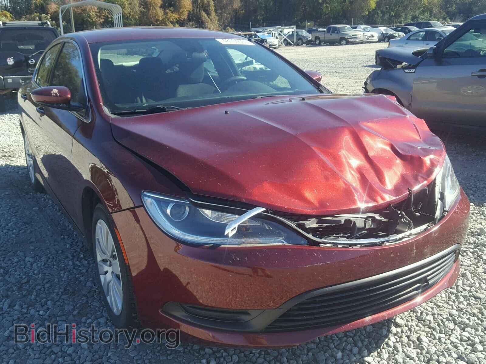 Photo 1C3CCCFB2FN588420 - CHRYSLER 200 2015