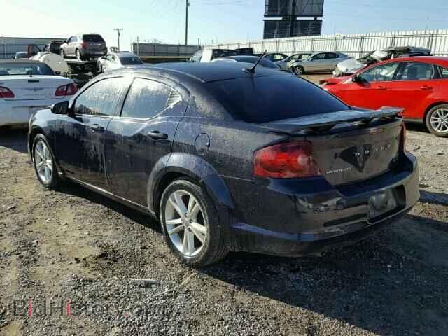 2012 DODGE AVENGER - VIN: 1C3CDZAG5CN256129 - Фото 3
