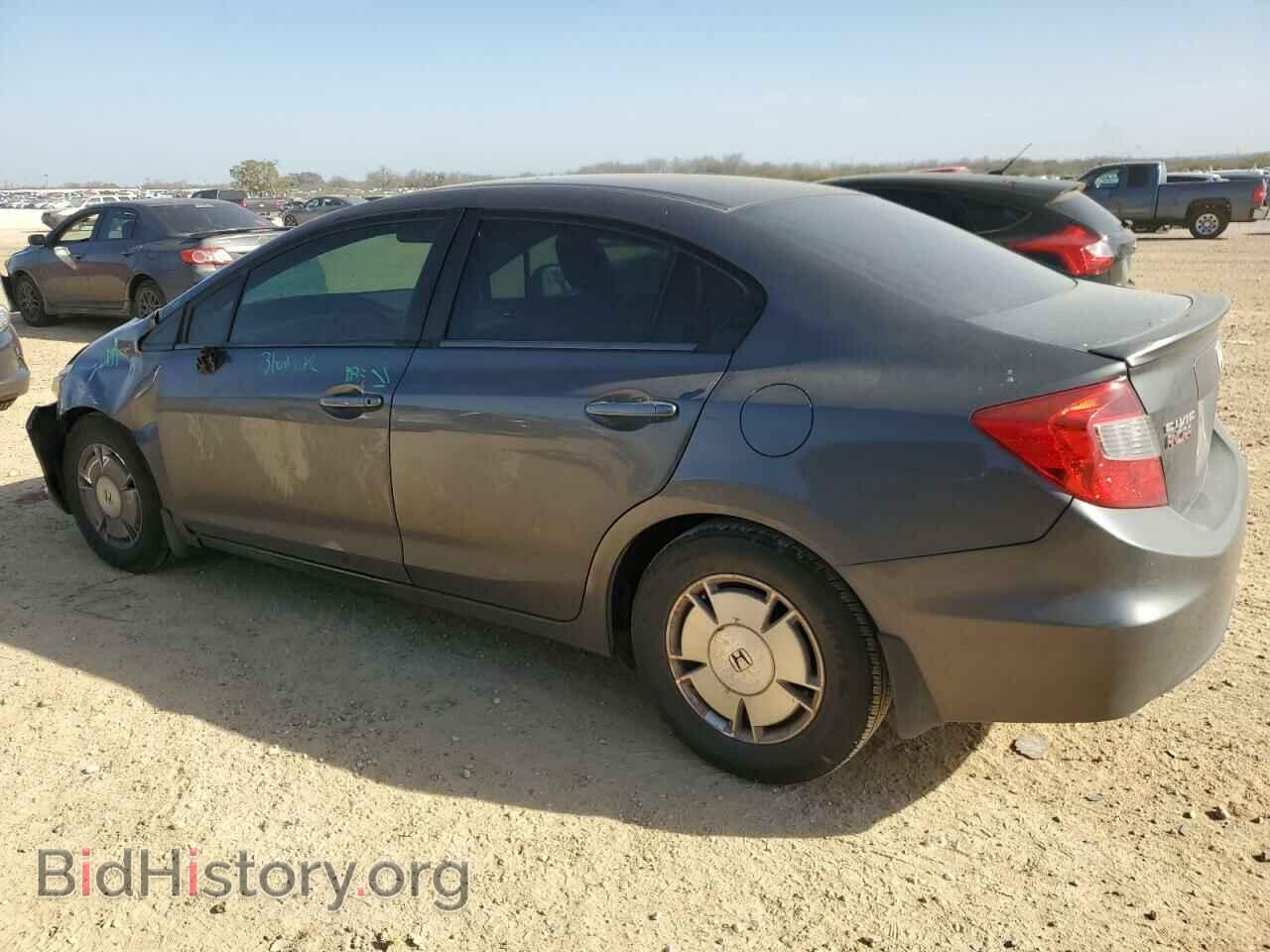 2012 HONDA CIVIC - VIN: 2HGFB2F61CH550885 - Фото 2