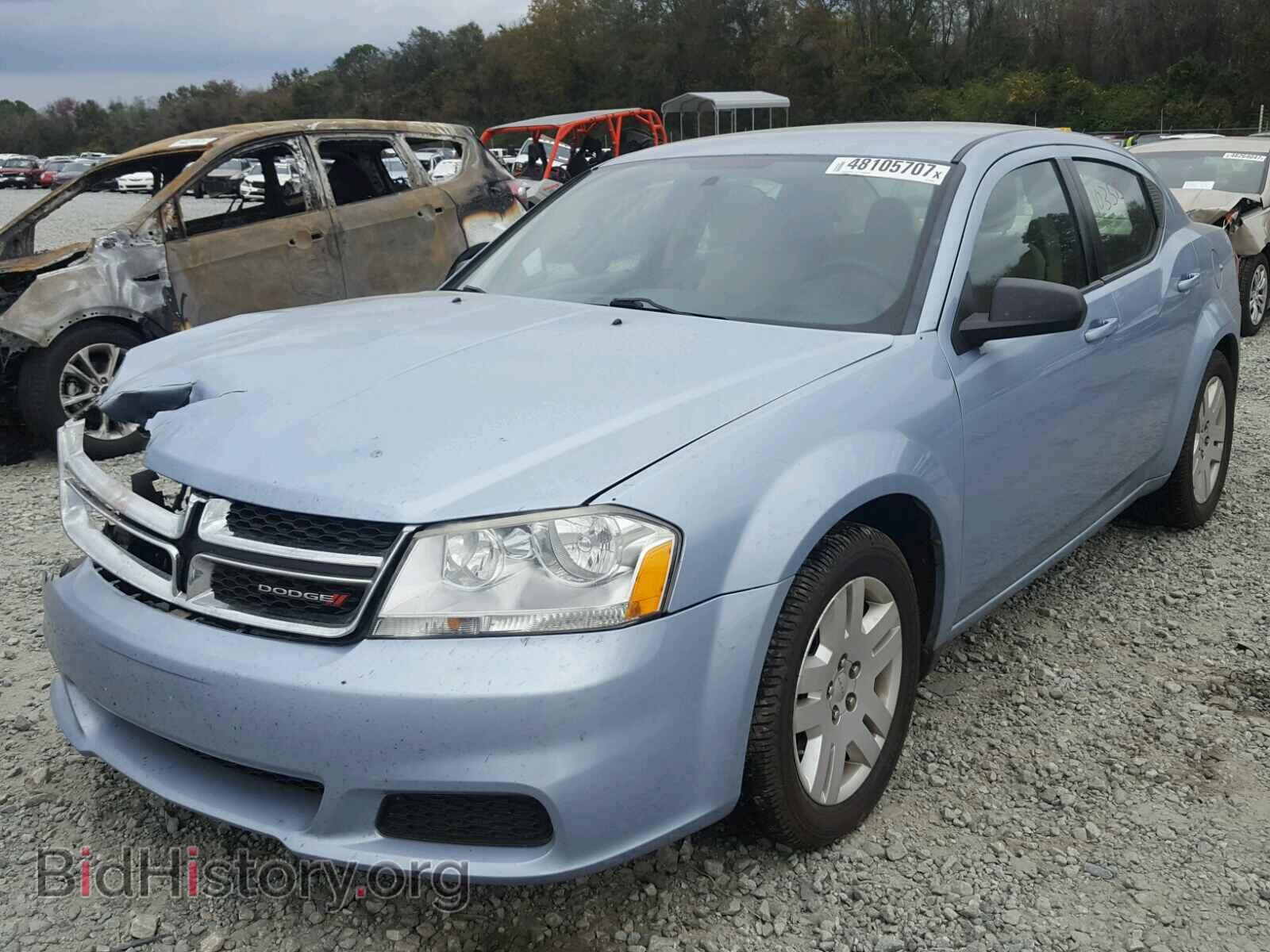 2013 DODGE AVENGER - VIN: 1C3CDZAB9DN730024 - Фото 2