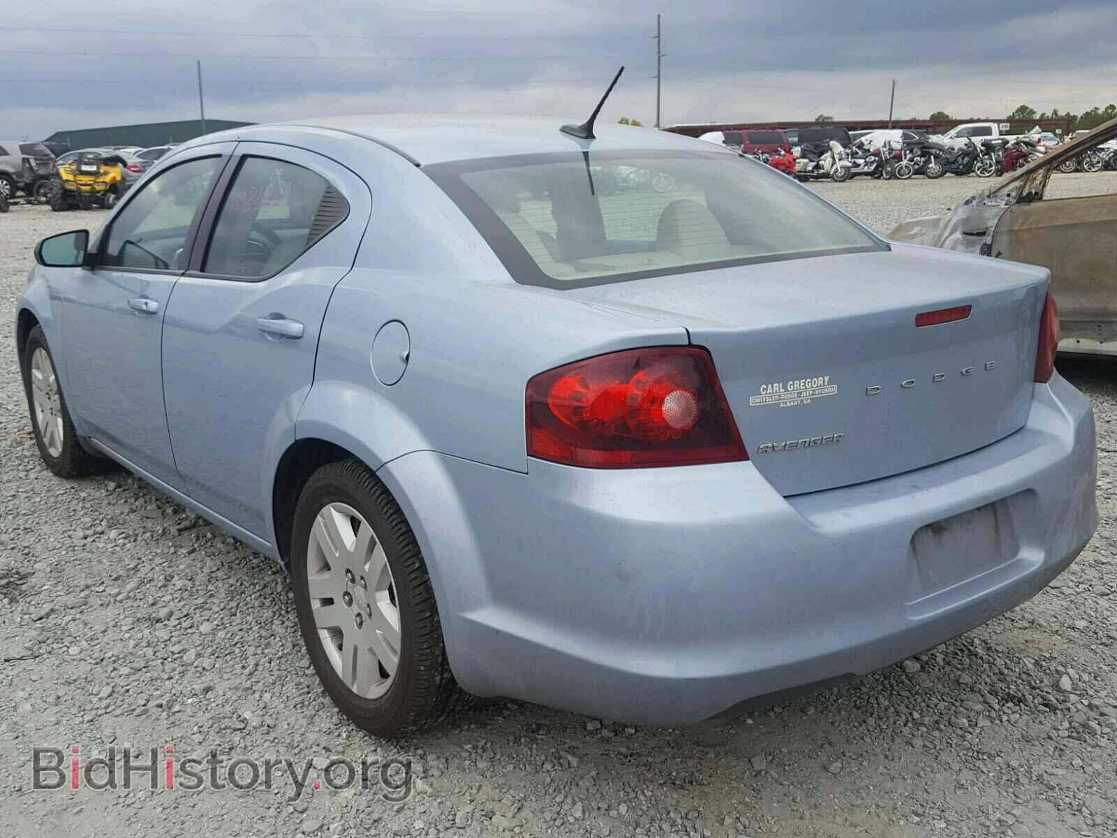 2013 DODGE AVENGER - VIN: 1C3CDZAB9DN730024 - Фото 3