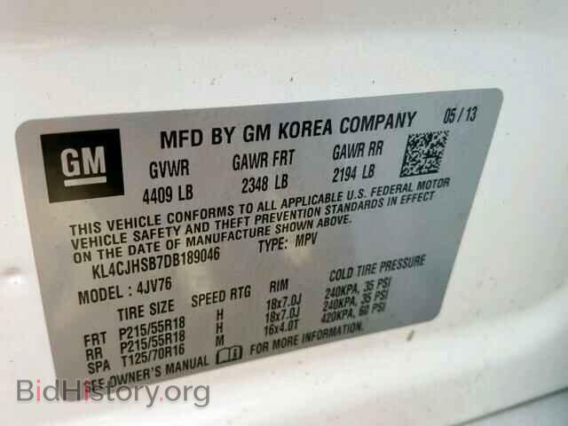 2013 BUICK ENCORE PRE - VIN: KL4CJHSB7DB189046 - Photo 10