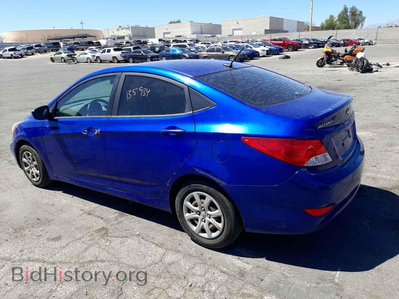 2013 HYUNDAI ACCENT - VIN: KMHCT4AEXDU367309 - Фото 2