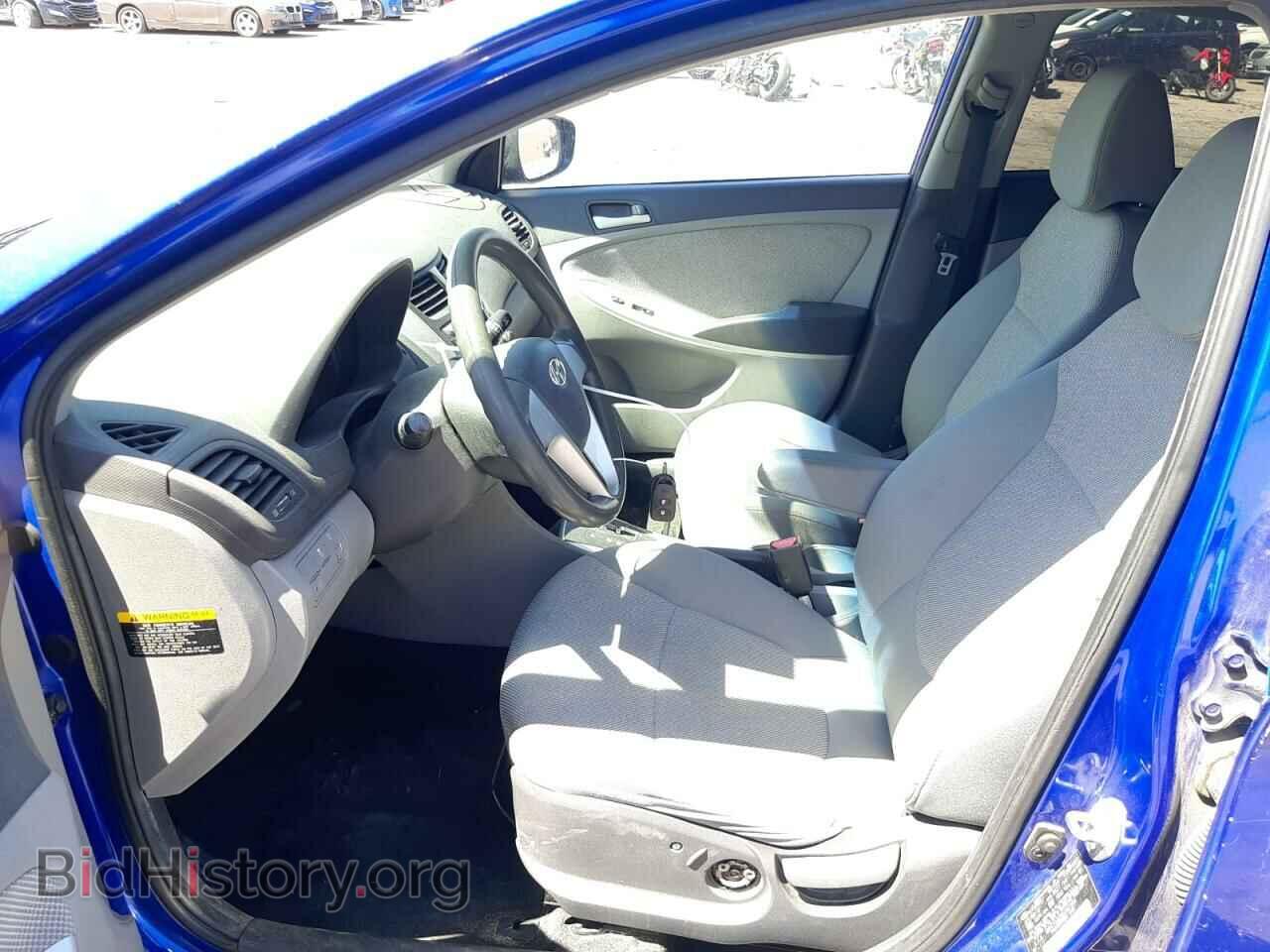 2013 HYUNDAI ACCENT - VIN: KMHCT4AEXDU367309 - Фото 7