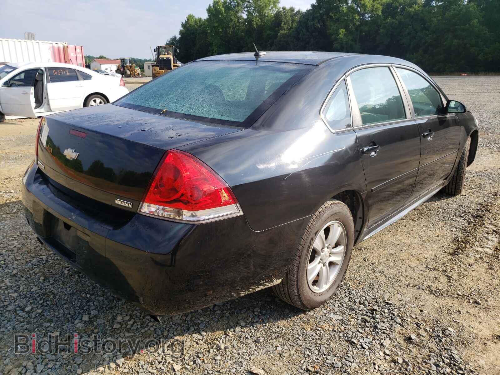 2012 CHEVROLET IMPALA - VIN: 2G1WF5E39C1326955 - Фото 4