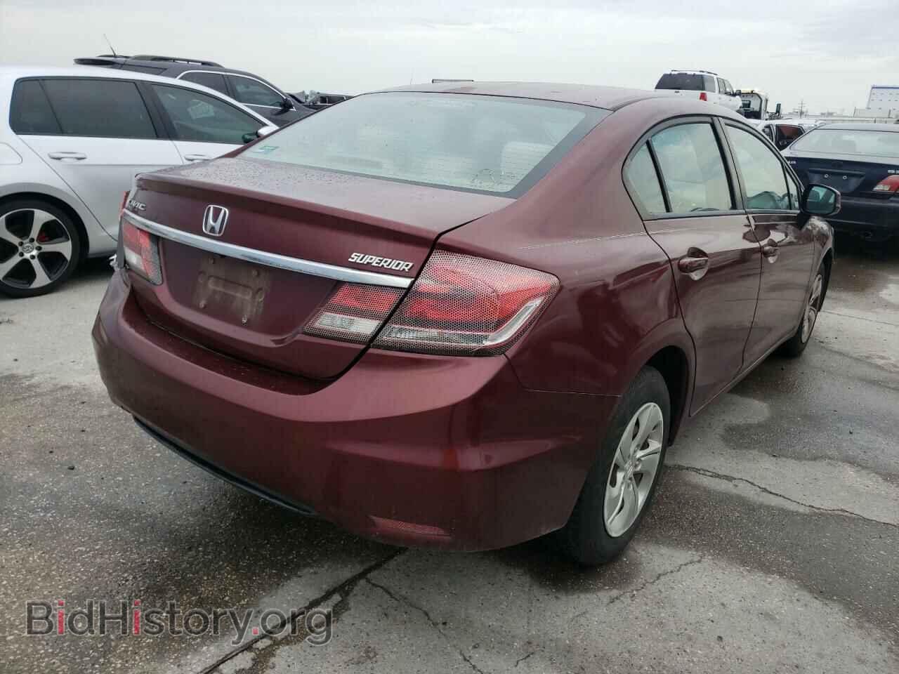 2013 HONDA CIVIC - VIN: 2HGFB2F58DH570818 - Фото 4