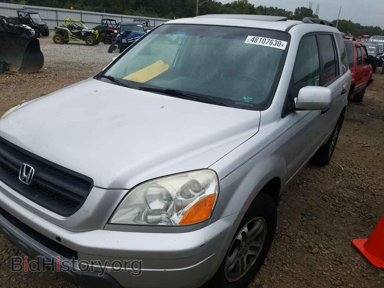 2005 HONDA PILOT - VIN: 5FNYF18645B007851 - Фото 2