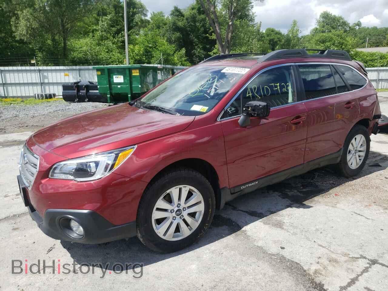 2016 SUBARU OUTBACK - VIN: 4S4BSADC7G3296863 - Фото 2