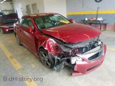2011 Lexus IS IS 350, red — VIN JTHFE2C24B2505467, Copart