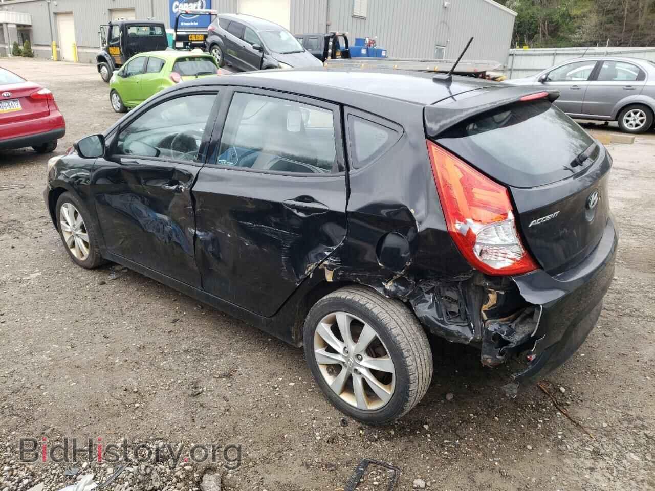 2013 HYUNDAI ACCENT - VIN: KMHCU5AE2DU117968 - Фото 2