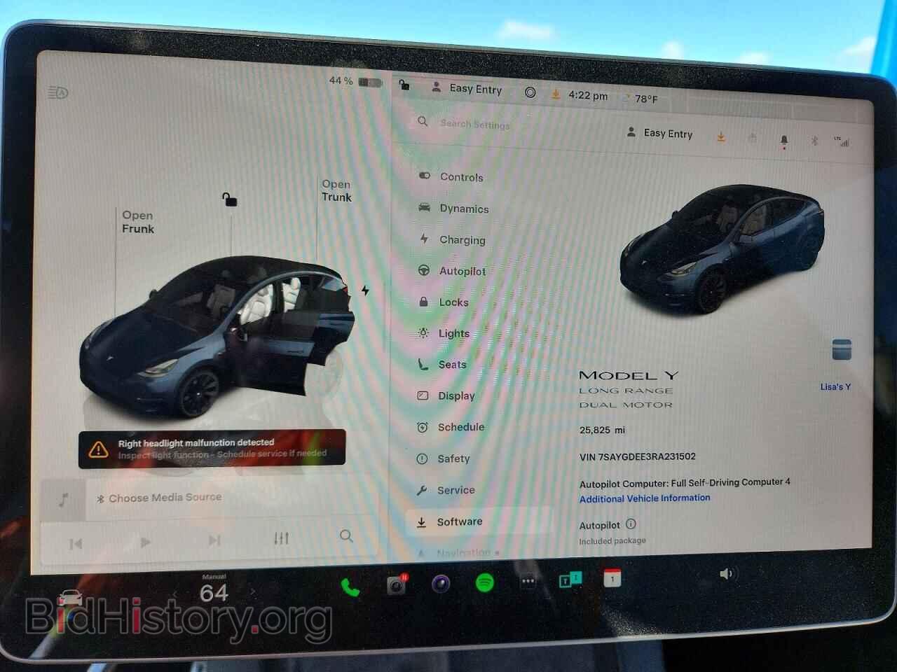 2024 TESLA MODEL Y - VIN: 7SAYGDEE3RA231502 - Фото 9
