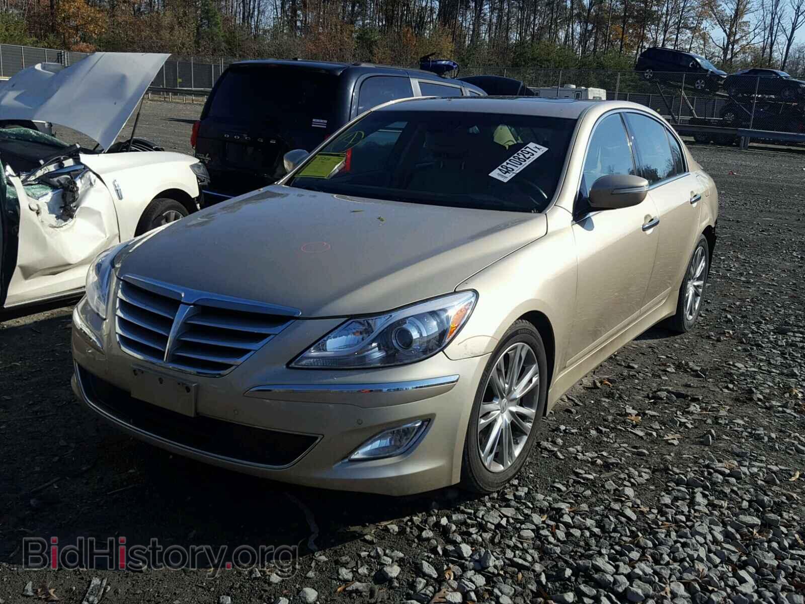 2012 HYUNDAI GENESIS - VIN: KMHGC4DD7CU206497 - Фото 2