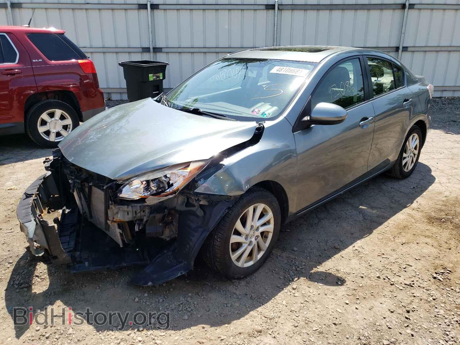 2012 MAZDA 3 - VIN: JM1BL1W80C1597572 - Фото 2