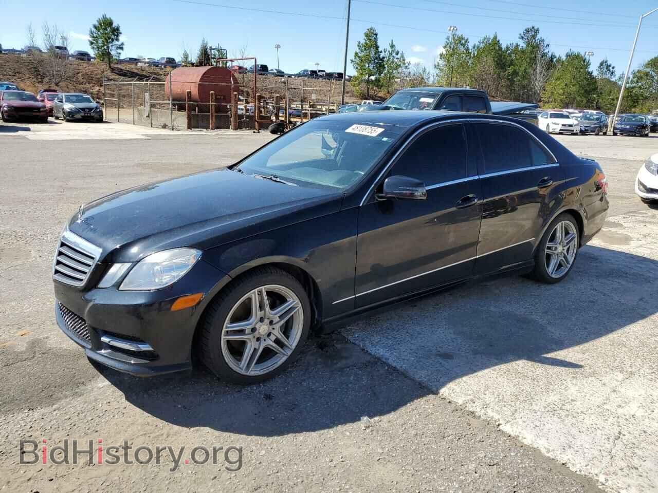 Photo WDDHF8JB4DA761653 - MERCEDES-BENZ E-CLASS 2013