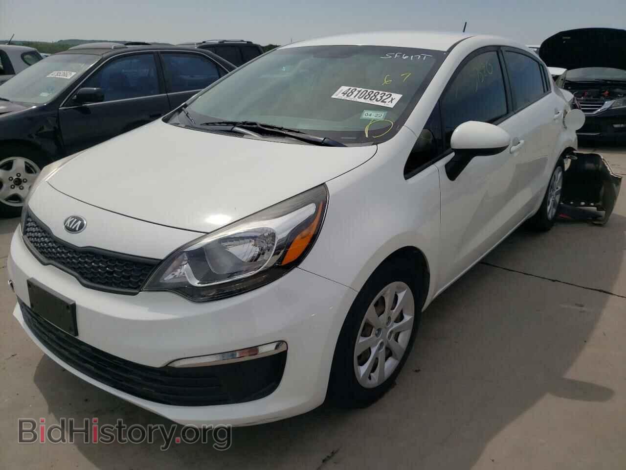 2017 KIA RIO - VIN: KNADM4A38H6016085 - Фото 2