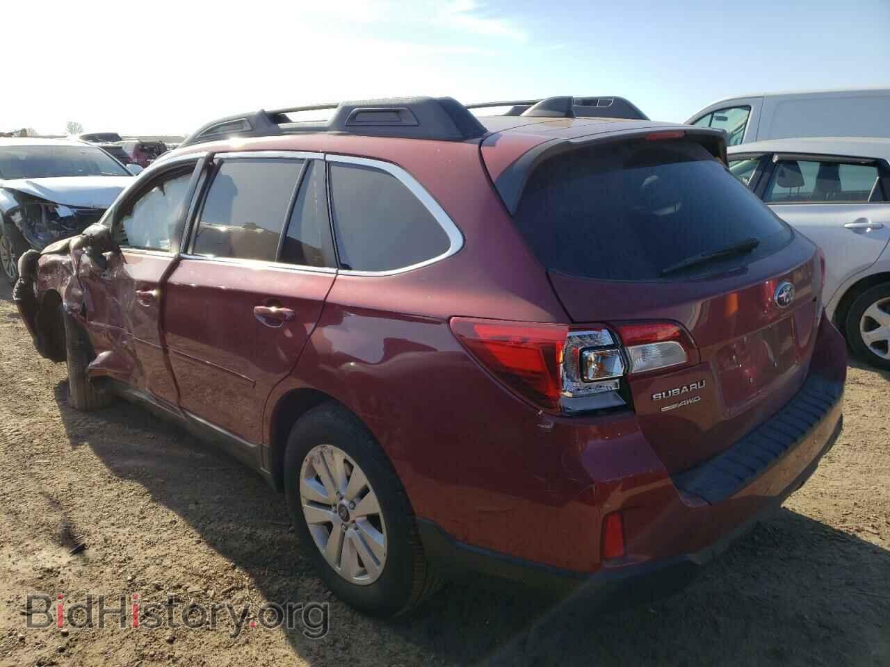 2016 SUBARU OUTBACK - VIN: 4S4BSAFC5G3307596 - Фото 2