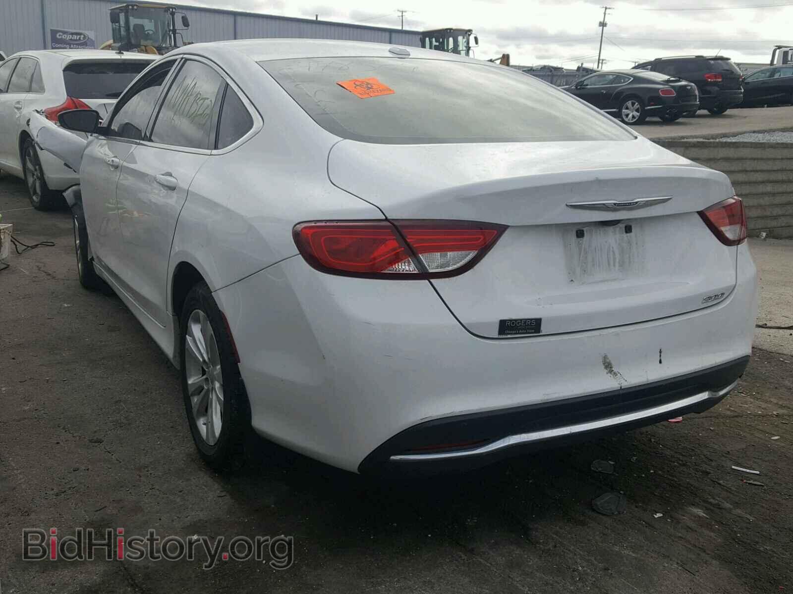 2015 CHRYSLER 200 - VIN: 1C3CCCAB3FN566885 - Фото 3