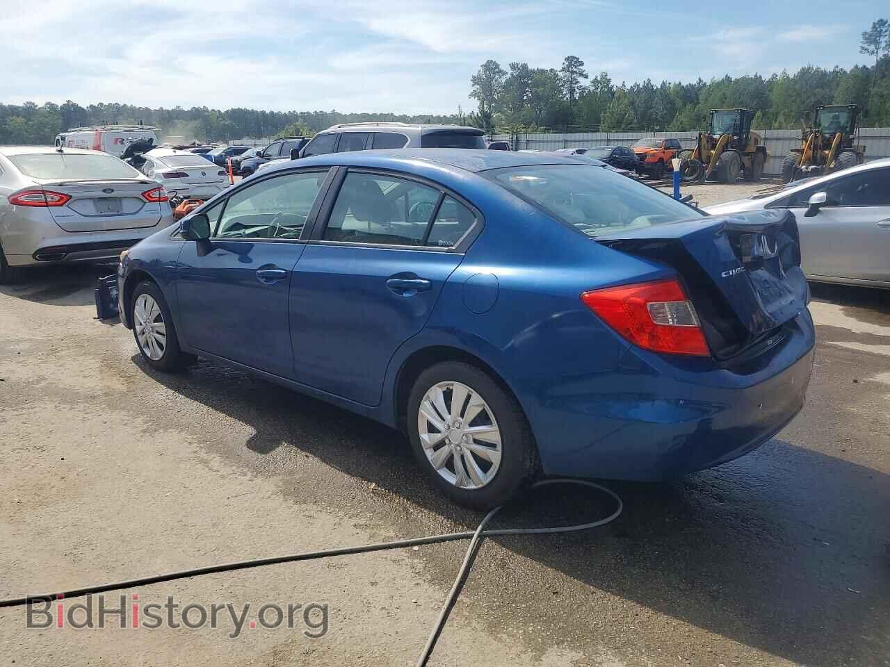 2012 HONDA CIVIC - VIN: 2HGFB2F87CH502471 - Фото 2