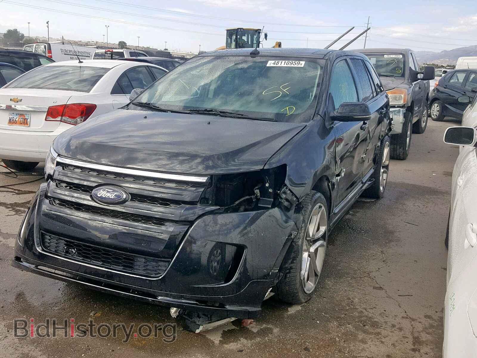 2013 FORD EDGE - VIN: 2FMDK3AK8DBA96912 - Фото 2