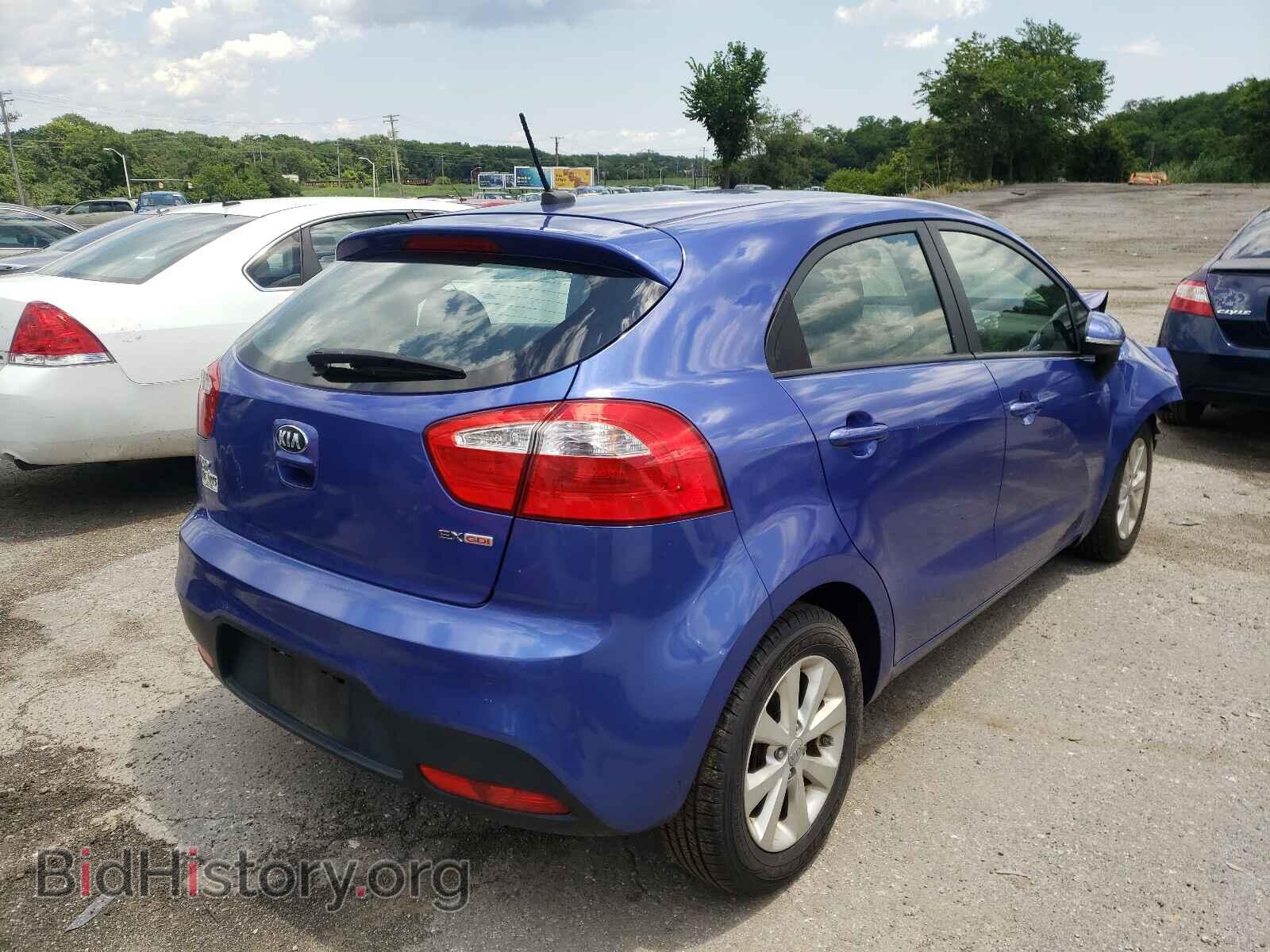 2013 KIA RIO - VIN: KNADN5A38D6281442 - Фото 4