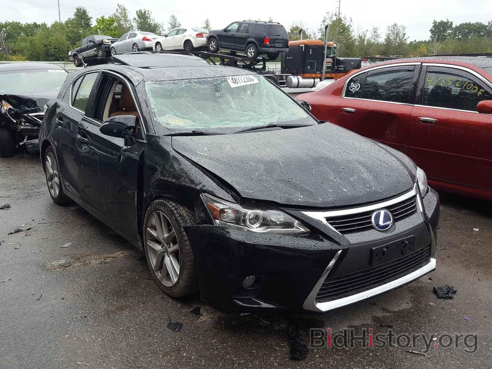 Photo JTHKD5BH8G2256462 - LEXUS CT 200 2016