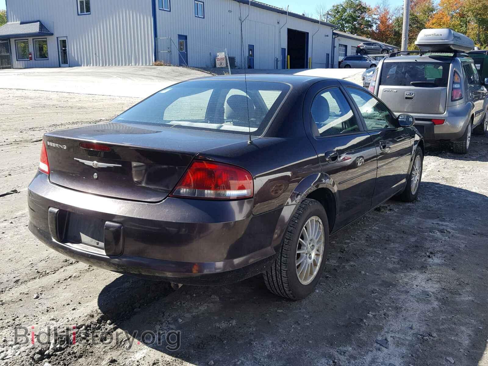 2004 CHRYSLER SEBRING - VIN: 1C3EL46X64N291545 - Фото 4