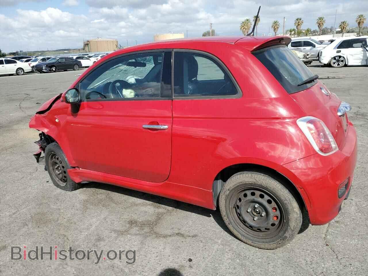 2015 FIAT 500 - VIN: 3C3CFFBR9FT619710 - Фото 2