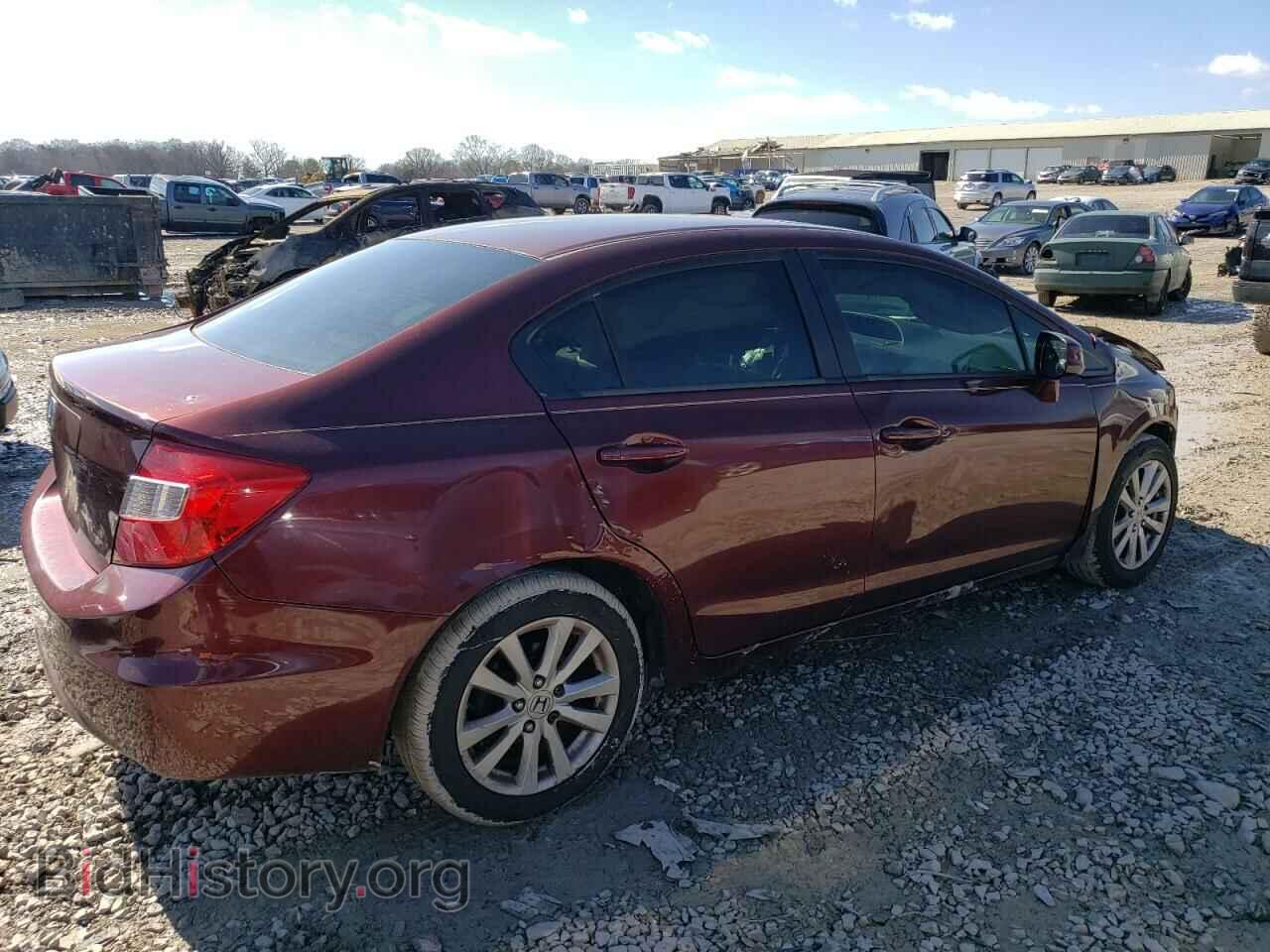 2012 HONDA CIVIC - VIN: 19XFB2F86CE082552 - Фото 3