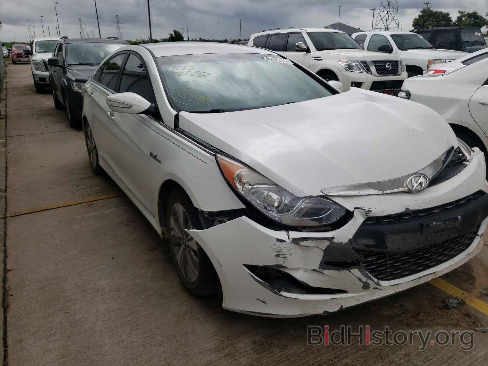 Photo KMHEC4A49DA092775 - HYUNDAI SONATA 2013