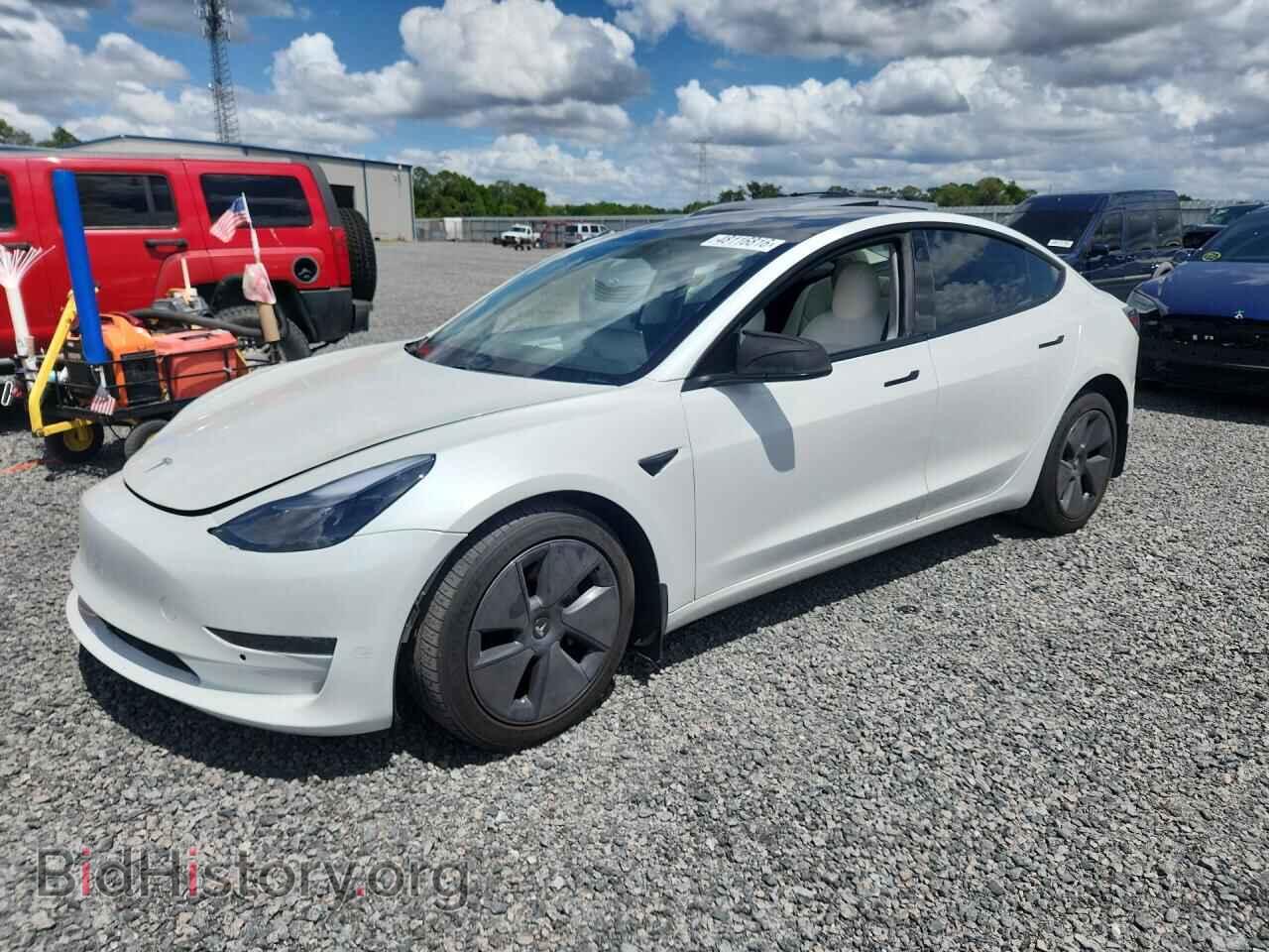 Фотография 5YJ3E1EA1MF963650 - TESLA MODEL 3 2021