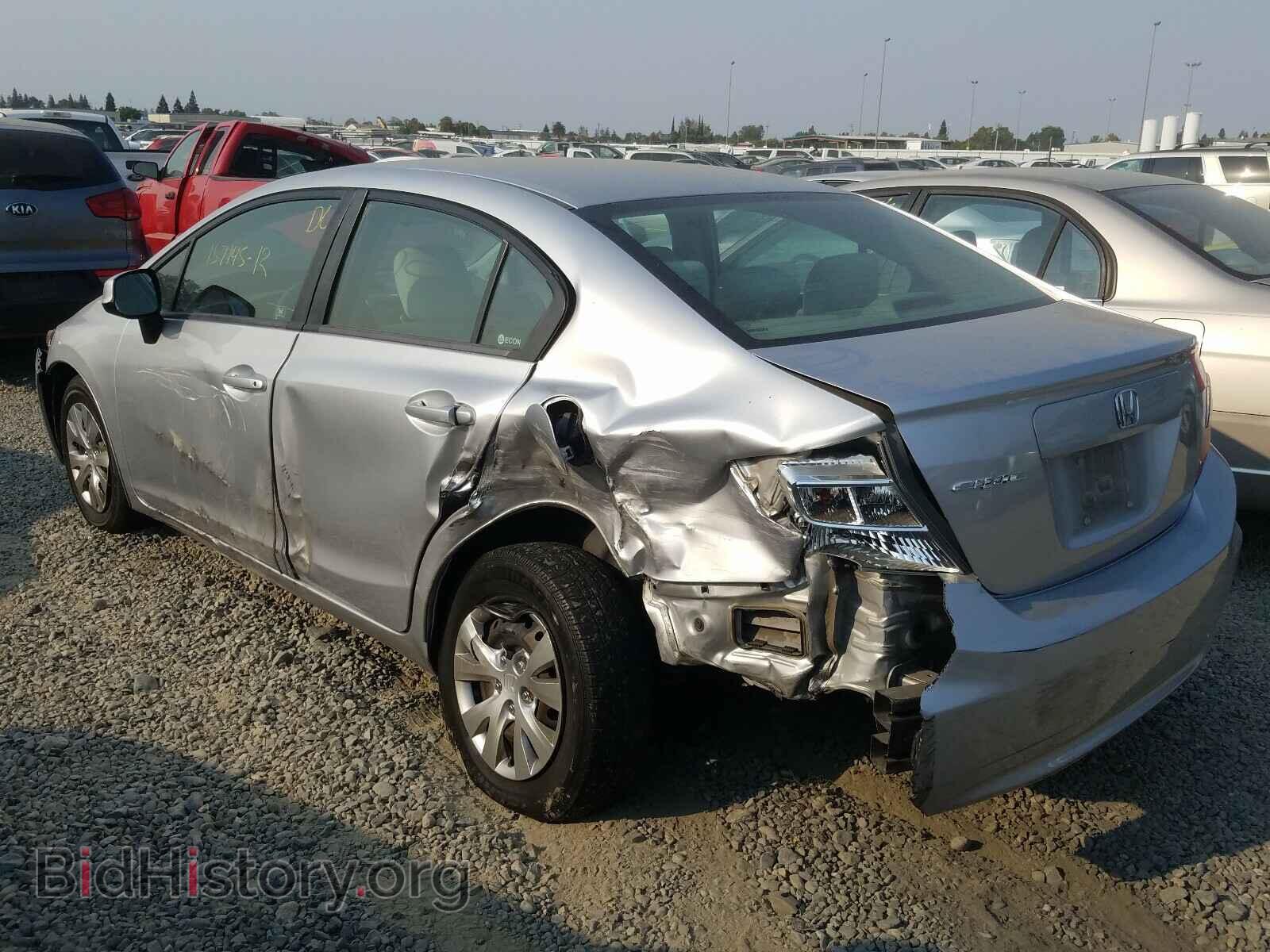 2012 HONDA CIVIC - VIN: 19XFB2F54CE360144 - Фото 3