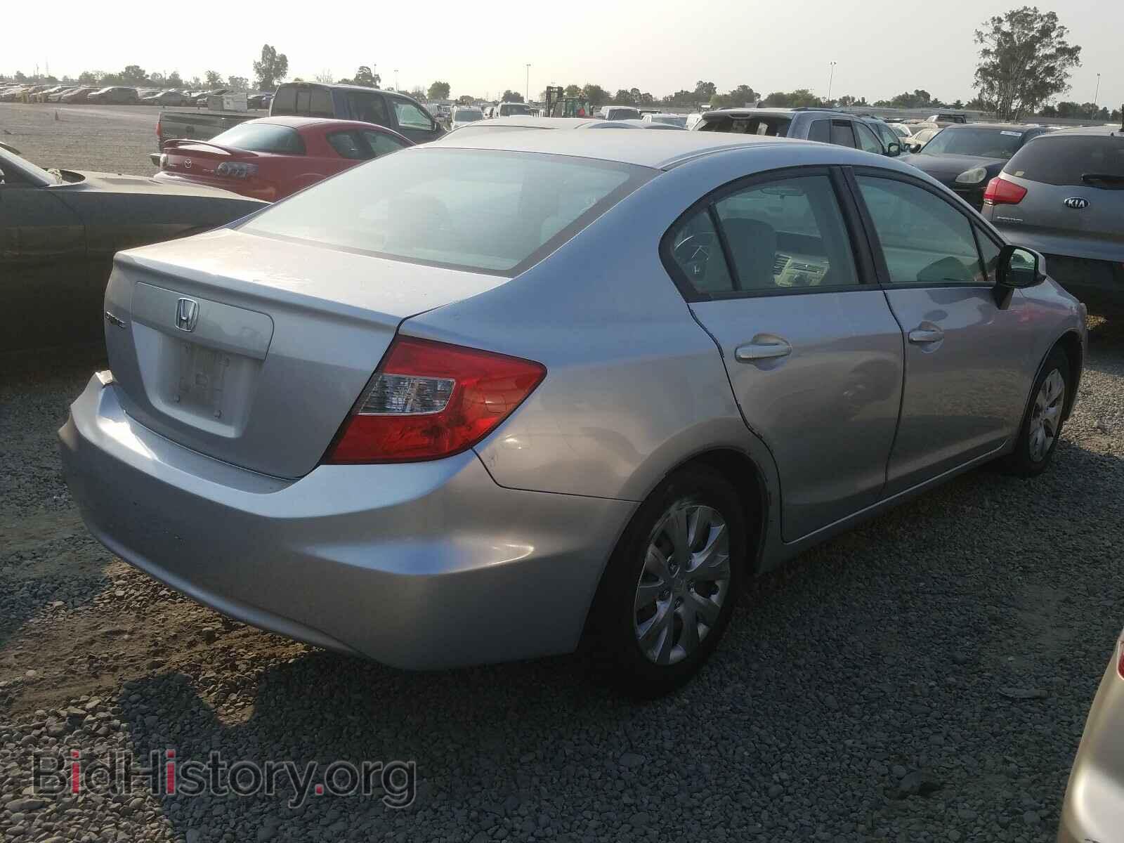 2012 HONDA CIVIC - VIN: 19XFB2F54CE360144 - Фото 4
