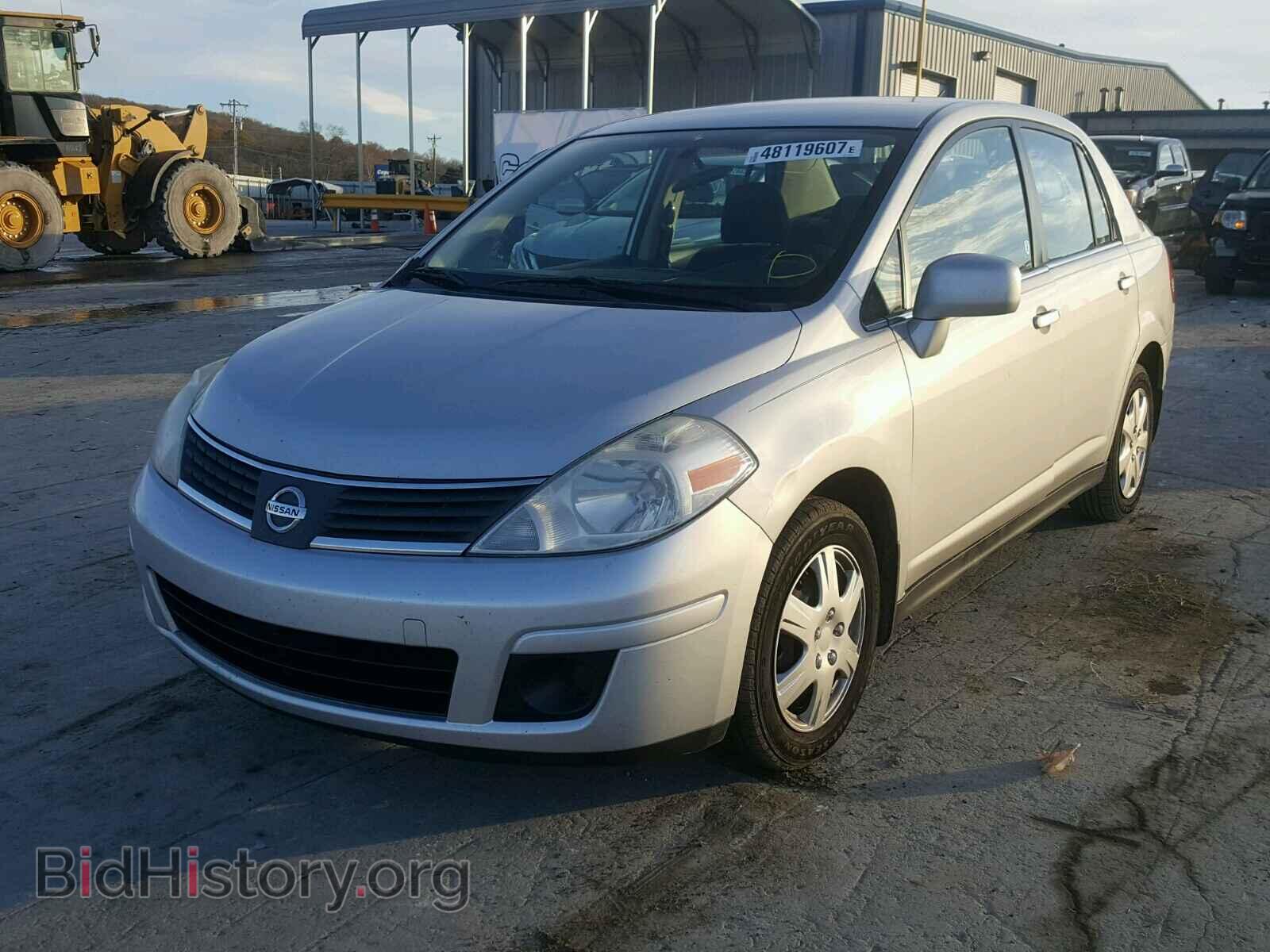 2007 NISSAN VERSA - VIN: 3N1BC11E37L453934 - Фото 2