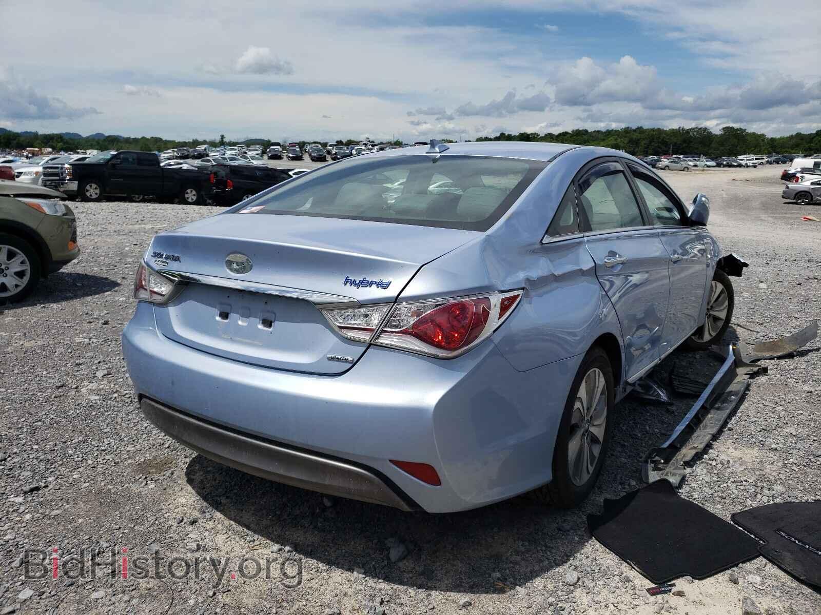 2013 HYUNDAI SONATA - VIN: KMHEC4A49DA089245 - Фото 4