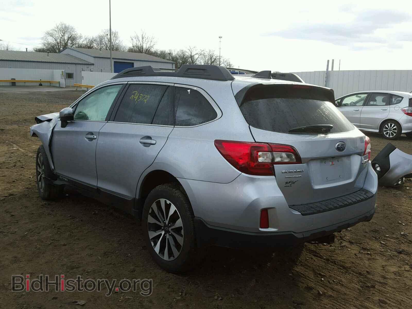 2016 SUBARU OUTBACK - VIN: 4S4BSANC2G3337558 - Фото 3
