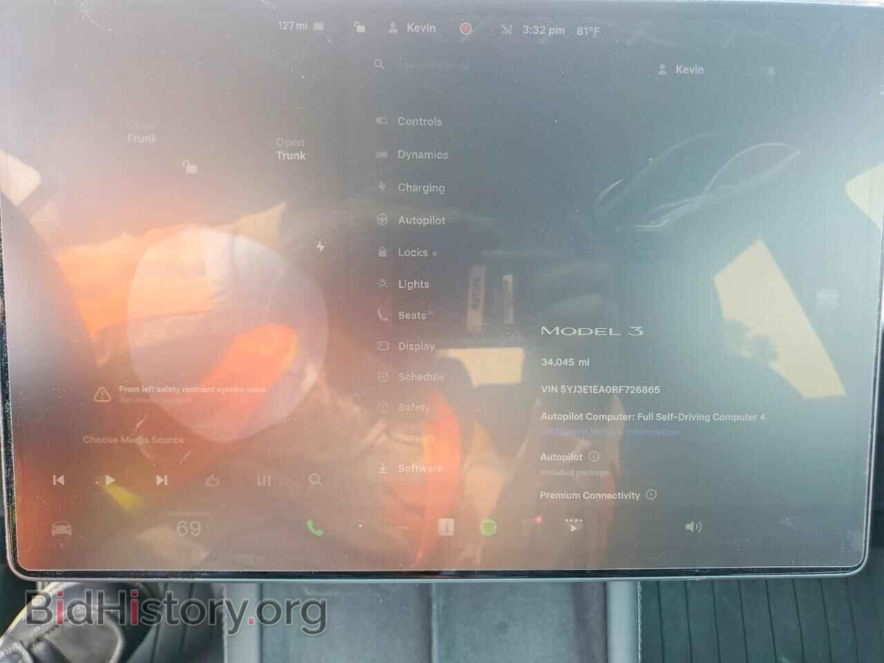 2024 TESLA MODEL 3 - VIN: 5YJ3E1EA0RF726865 - Photo 9