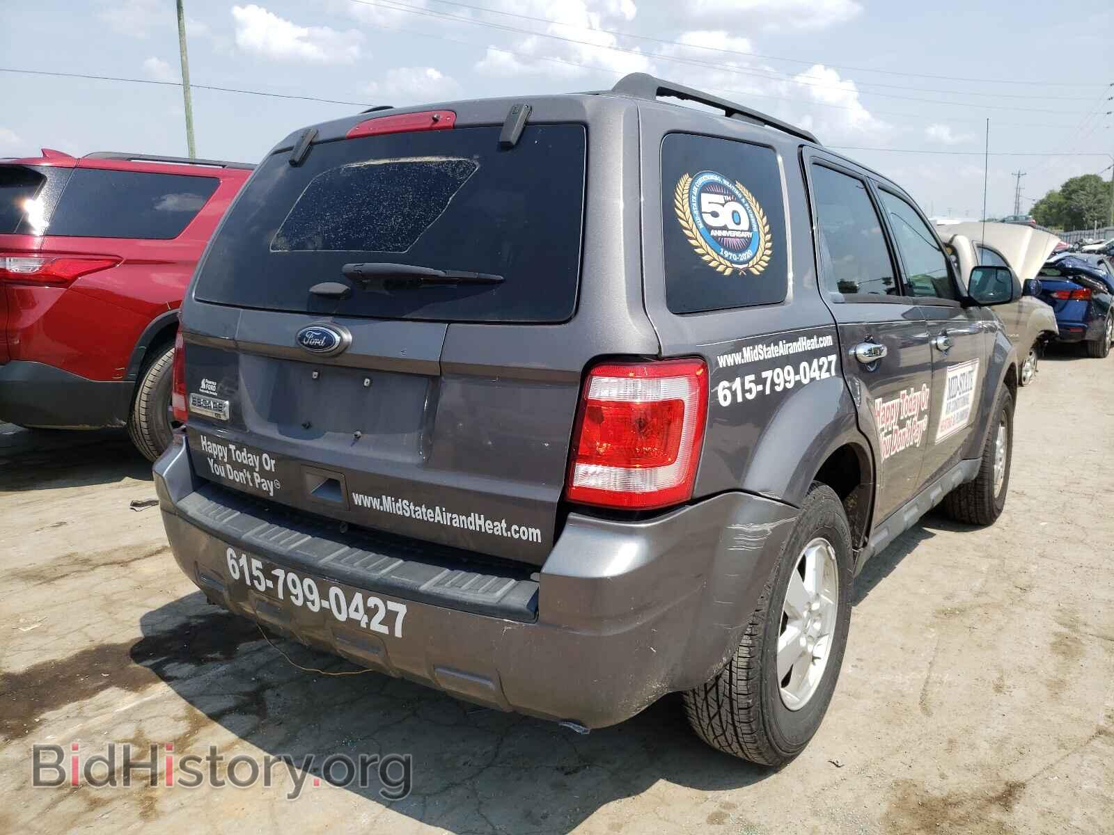 2012 FORD ESCAPE - VIN: 1FMCU0D7XCKC08495 - Фото 4