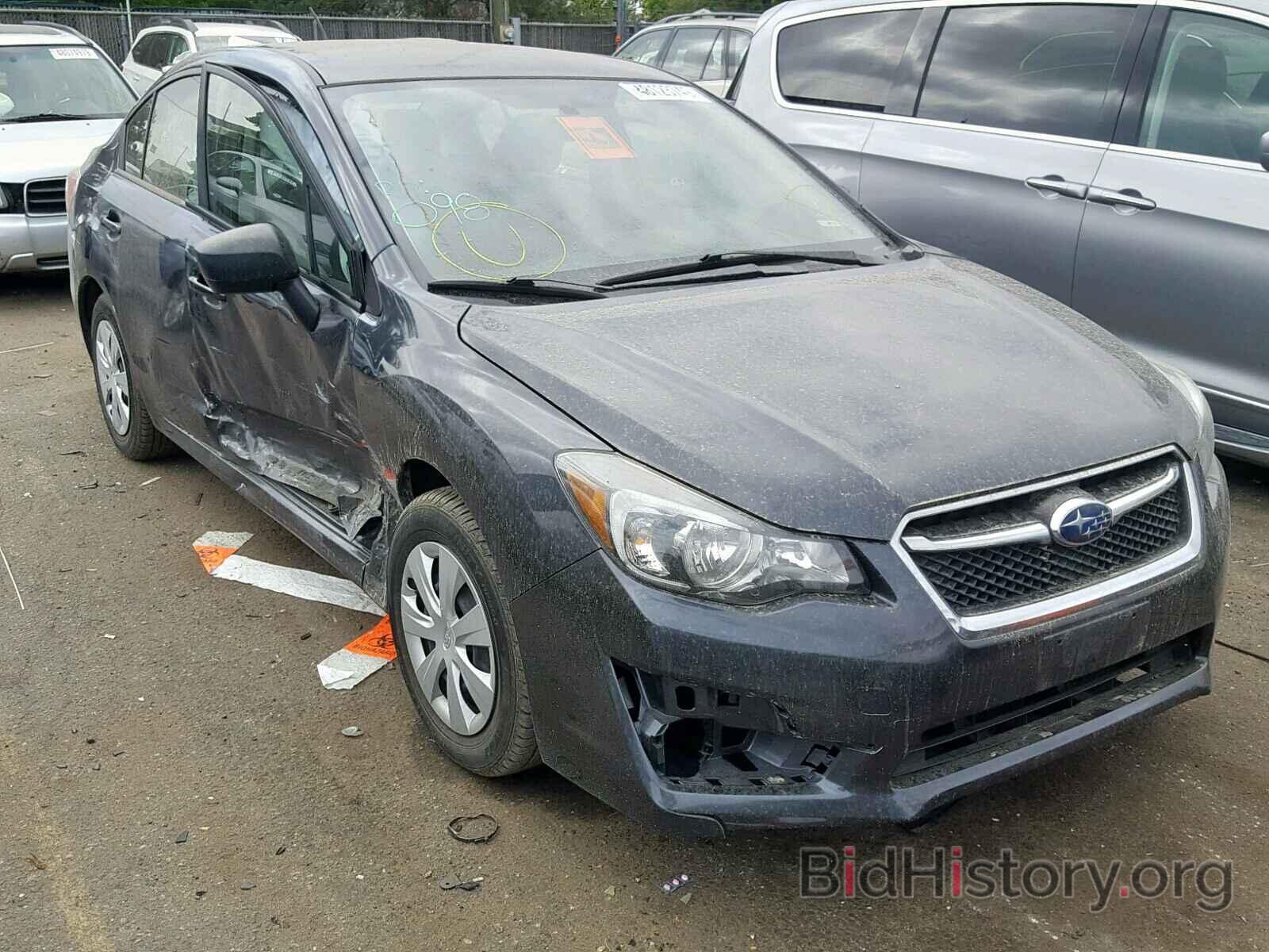 Фотография JF1GJAA68GG016376 - SUBARU IMPREZA 2016