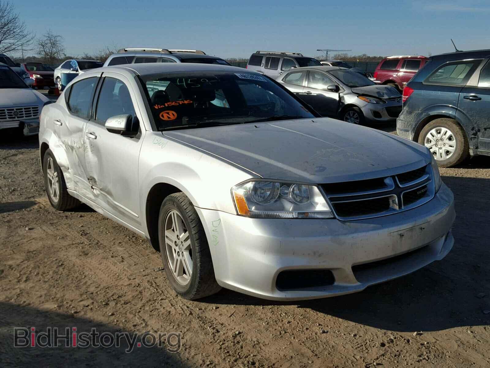 Фотография 1C3CDZCB9CN156746 - DODGE AVENGER 2012