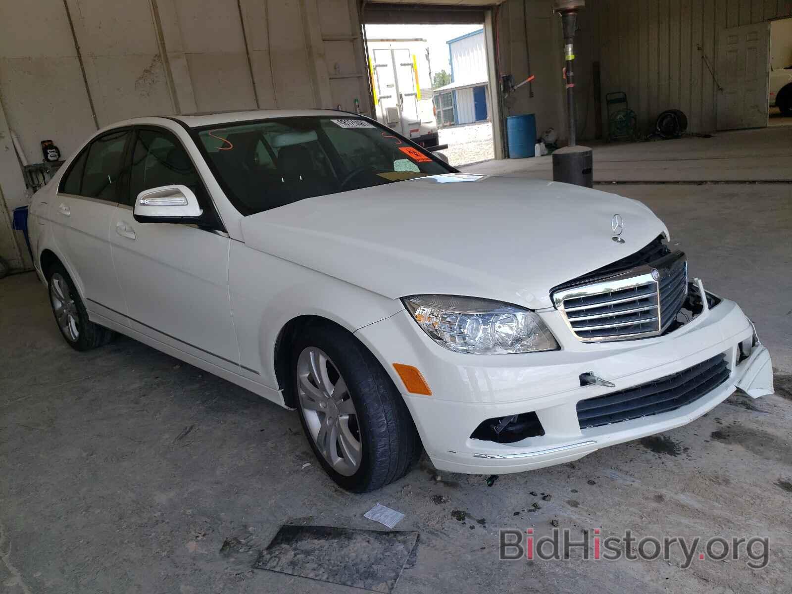 Photo WDDGF54X59R045192 - MERCEDES-BENZ C CLASS 2009