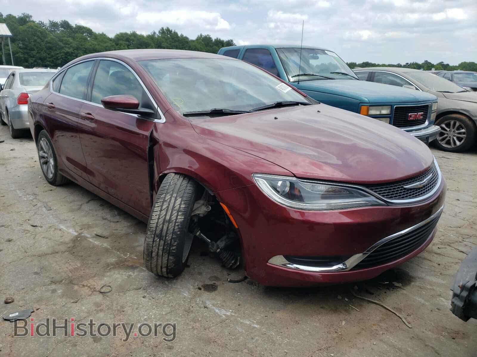 Фотография 1C3CCCABXFN538405 - CHRYSLER 200 2015