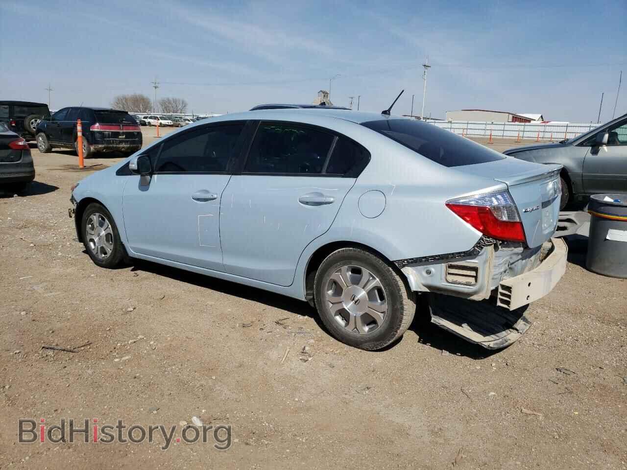 2012 HONDA CIVIC - VIN: JHMFB4F38CS005242 - Фото 2