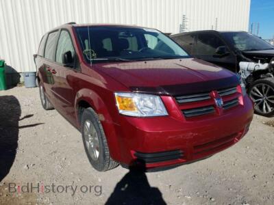 2010 Dodge CARAVAN Grand Cara, красный — VIN 2D4RN4DE5AR379206, Copart