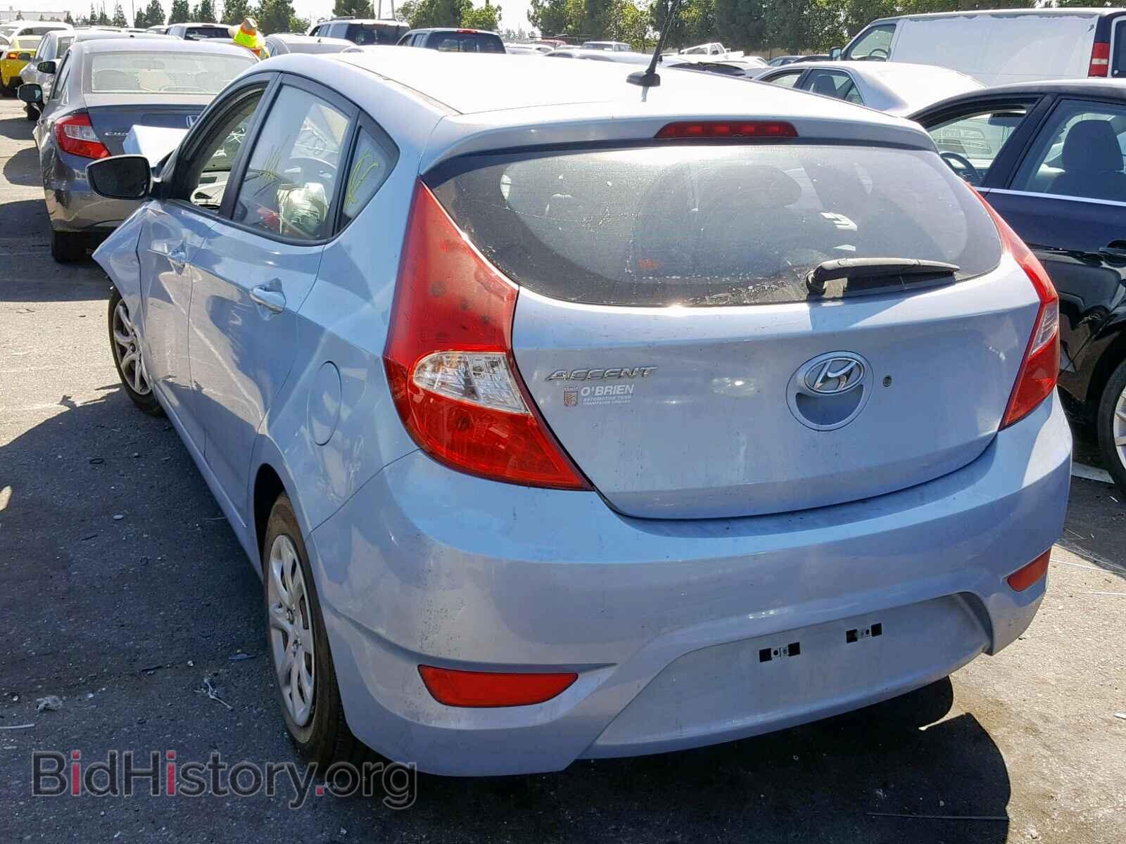 2013 HYUNDAI ACCENT - VIN: KMHCT5AE1DU061363 - Фото 3