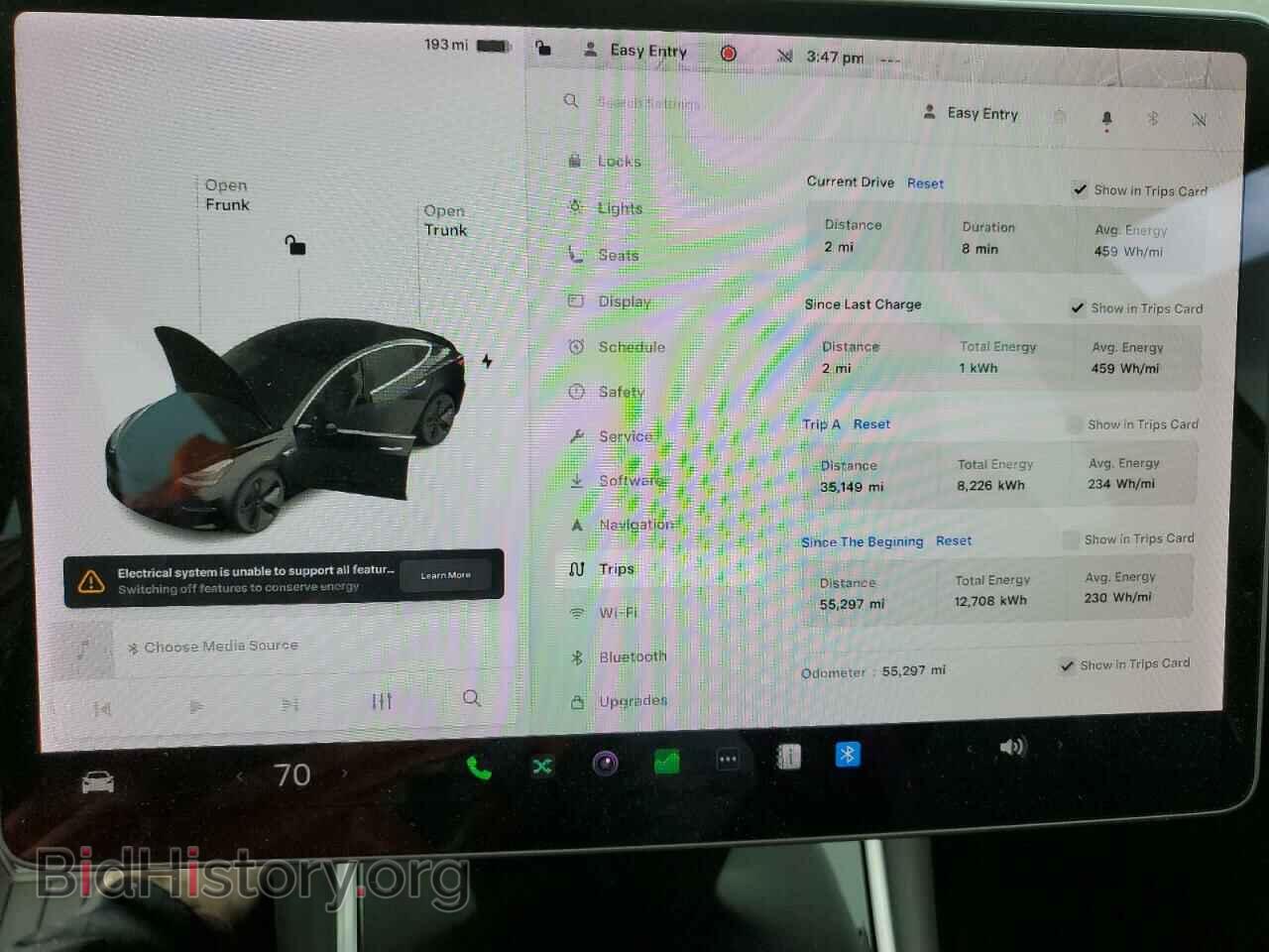 2019 TESLA MODEL 3 - VIN: 5YJ3E1EA7KF198666 - Photo 9