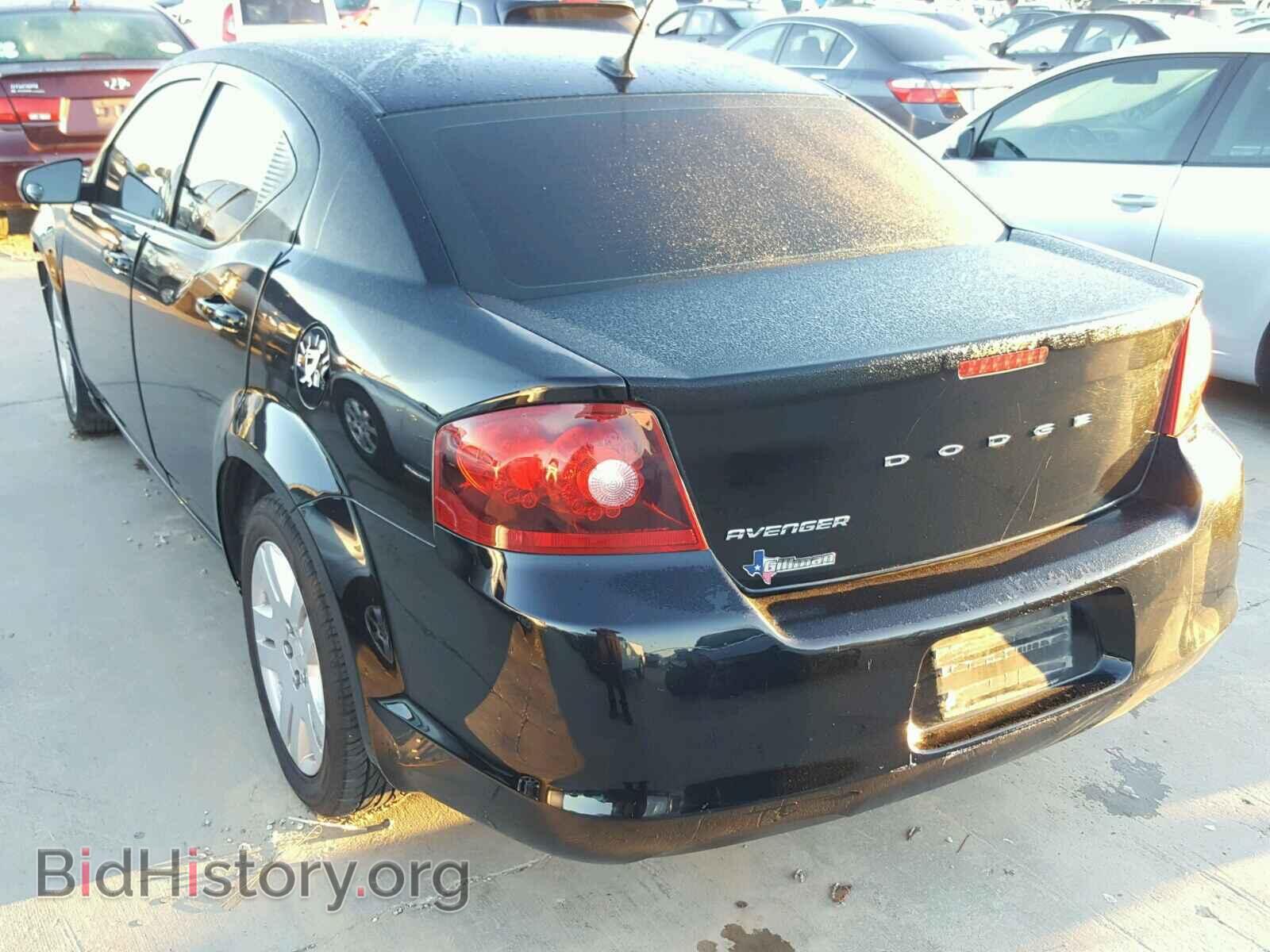 2014 DODGE AVENGER - VIN: 1C3CDZAB0EN140473 - Фото 3