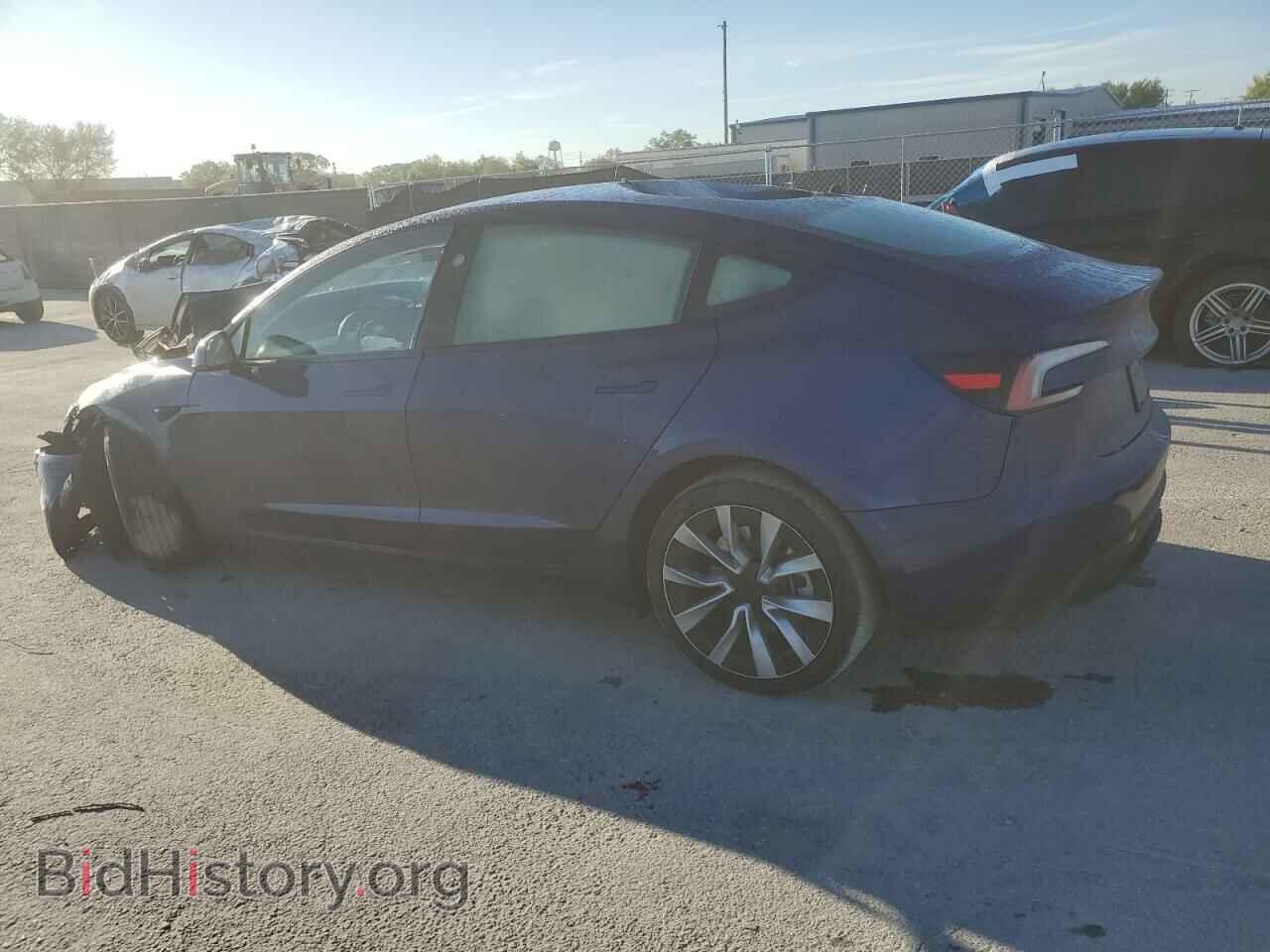 2024 TESLA MODEL 3 - VIN: 5YJ3E1EA9RF868731 - Фото 2